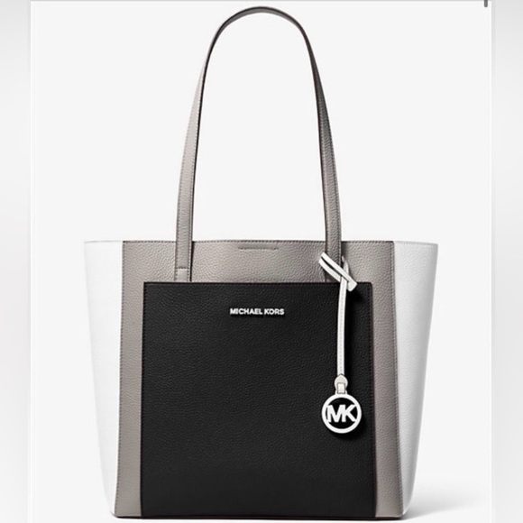 Michael Kors Handbags - Michael Kors Gemma Large Tri-Color Tote/laptop purse Bag
